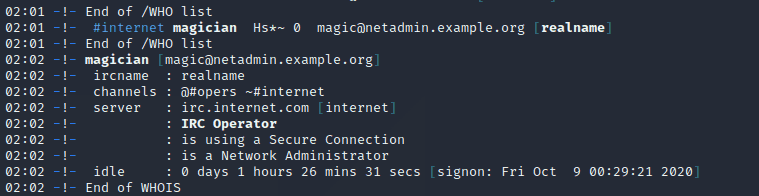 Magician (Network Administrator)